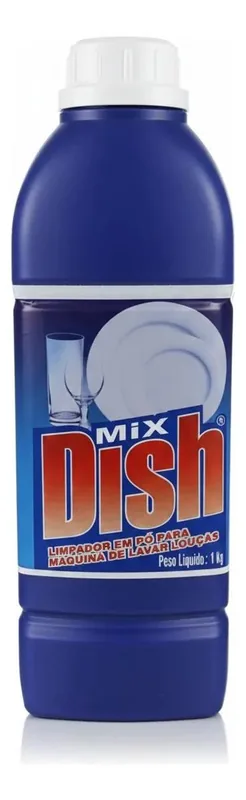 Limpador em p/ Maq Lavar Louca Mix Dish 1KG