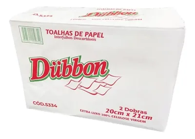 Toalha Int. (20X21) Celulose Dubbon C/700 (5334)
