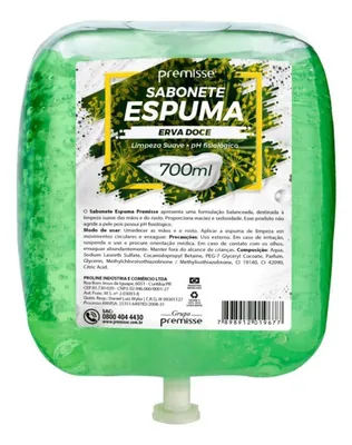Sabonete Espuma Erva Doce Premisse Refil 700ML (110002700)