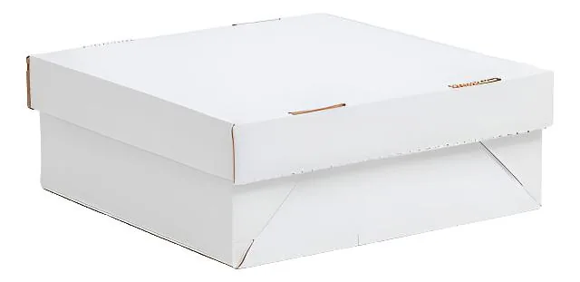 Caixa p/ Bolo Tampa / Fundo N 4 (39,5X39,5X13) Un. Antiga