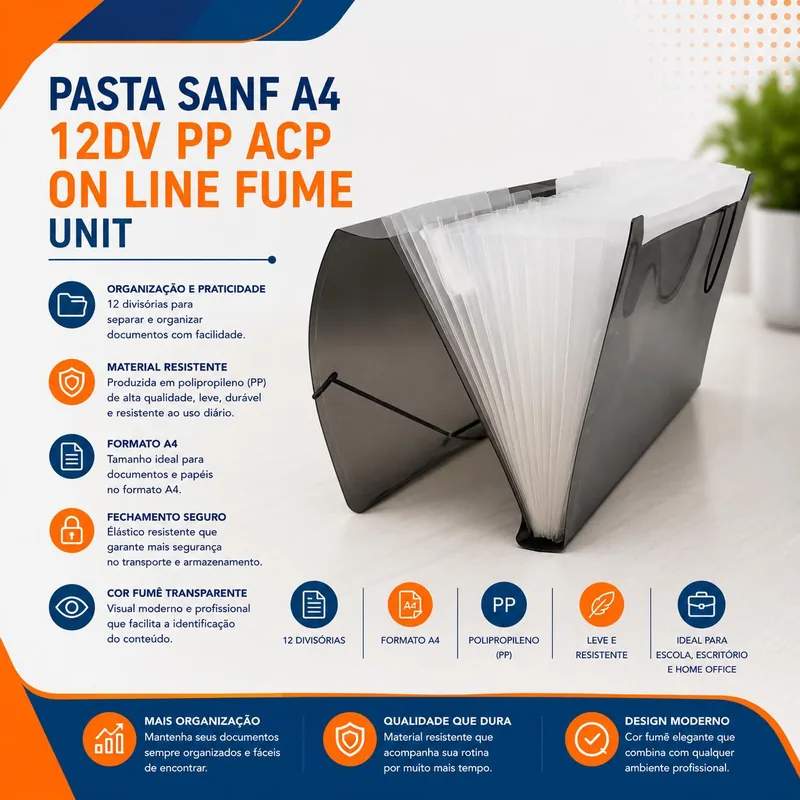 Pasta Sanf A4 12DV Pp Acp On Line Fume Unit
