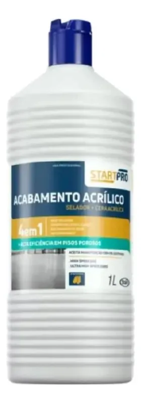 Acabamento Acrilico Selador Cera Acrilica 1 Litros (58397)