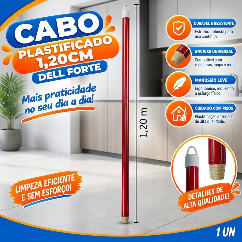 Cabo Plastificado 1,20CM Dell Forte (70)