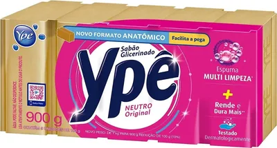 Sabao Ype Barra Neutro C/05X160 Gr.