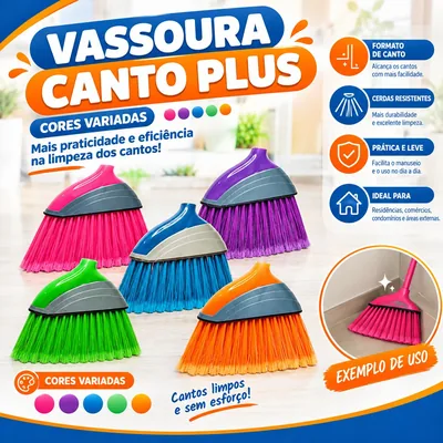 Vassoura Canto Plus X58 (E041)