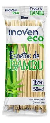Espeto Bambu 18 Cm C/50