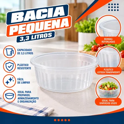 Bacia Pequena 3,3 Lts Jaguar (0524)