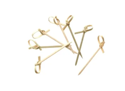 Espeto Bambu Knotted Stick 9CM C/50