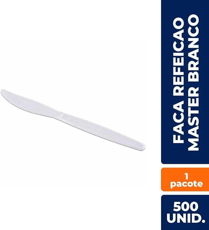 Faca Refeicao Master Cristal Mexabem C/500