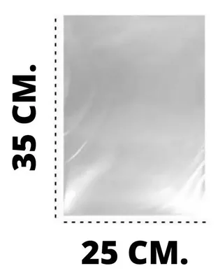 Saco Plastico 25X35X0,15 C/1KG
