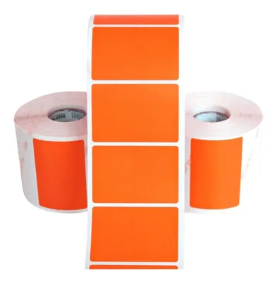 Etiqueta Couche Laranja 60X40 C/1000 (consumo)