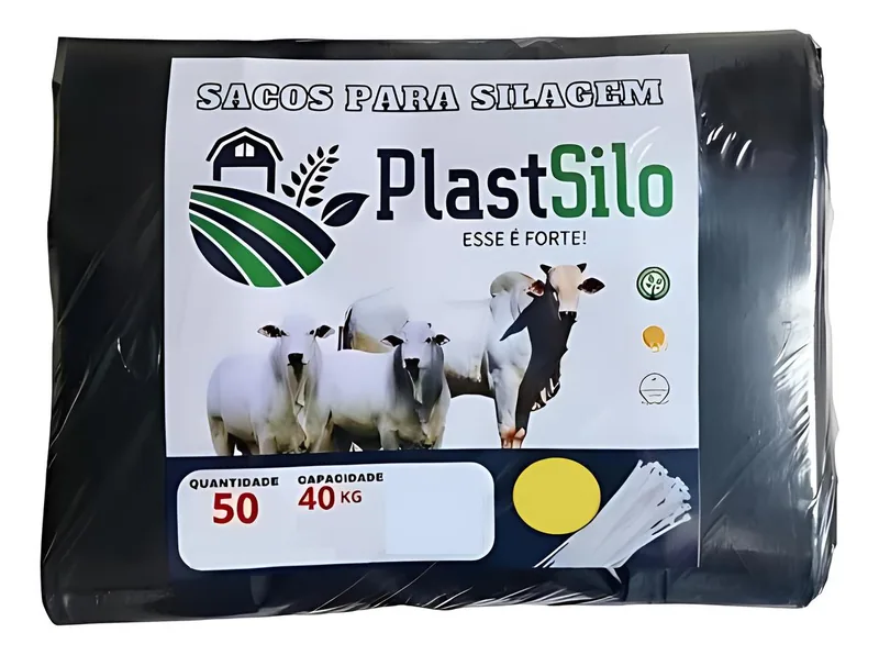 Saco Silagem Preto C/50