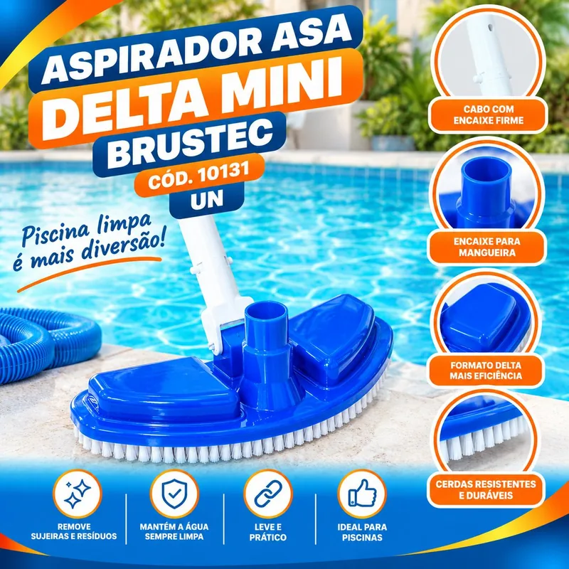 Aspirador Asa Delta Mini Brustec COD10131 Un