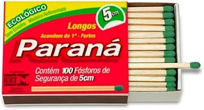 Fosforo Extra Longo Segurança Parana C/50