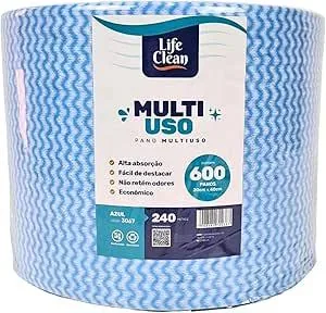 Pano Mult. 20CM Branco 600 Panos (life Clean/mblife)