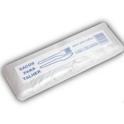 Saco Plastico 06X26X0,04 Ad (talher) C/1000