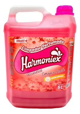 Limpador Alcool Cereja Avela Harmoniex 5 Lts