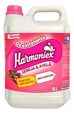 Desinfetante Cereja Avela Harmoniex 5 Lts