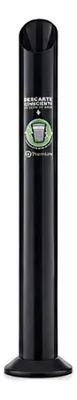 Suporte Pvc Lixo Copos Agua Premisse Preto (34026702)