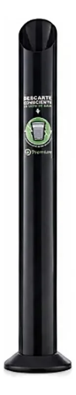 Suporte Pvc Lixo Copos Agua Premisse Preto (34026702)