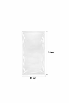Saco Plastico 13X25X06 C/1KG
