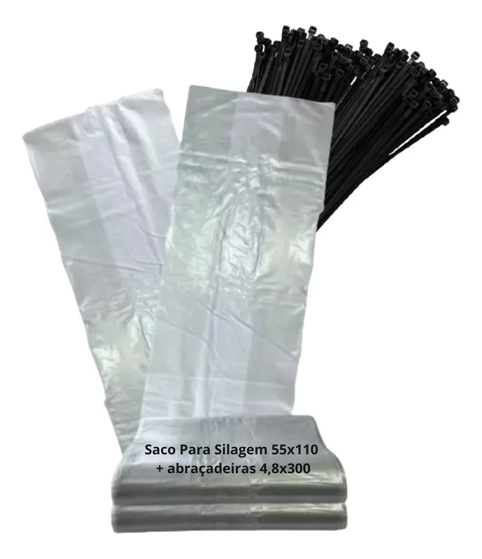 Saco Silagem Branco (55X110) C/50