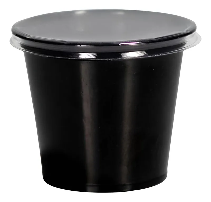 Emb. GA-697 60 Ml (pote para Molho) Preta C/50