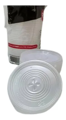 Tampa Copo 280/300/330 Ml Perfurada TC-300 Tr Copaza C/50