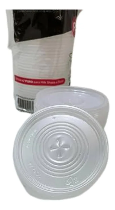 Tampa Copo 280/300/330 Ml Perfurada TC-300 Tr Copaza C/50