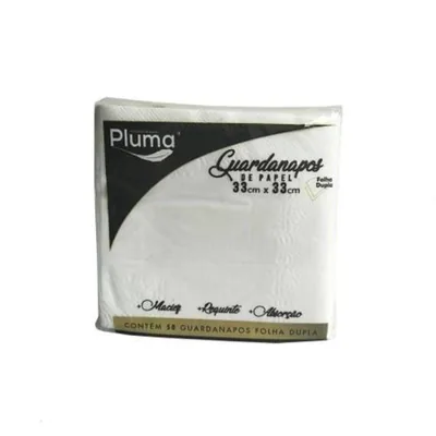 Guardanapo (33X33) Pluma F.dupla Luxo C/50