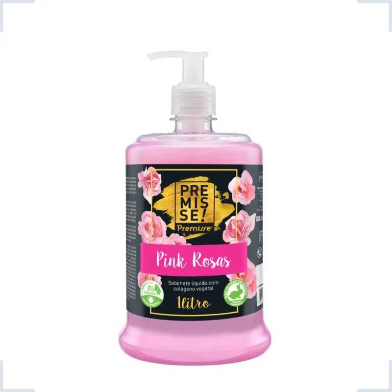Sabonete Liq. Pink (rosas) Premisse 1 Litro