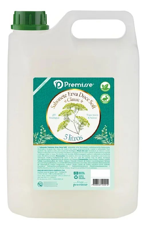 Sabonete Liq. Erva Doce (soft) Premisse 05LT (1100095)