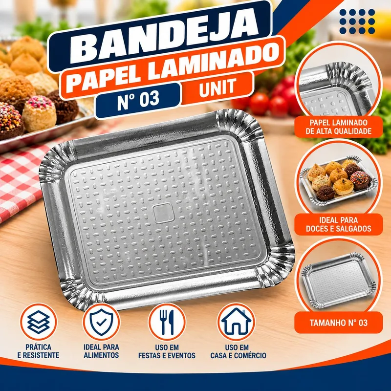 Bandeja Pap. Lam. N.03 Un