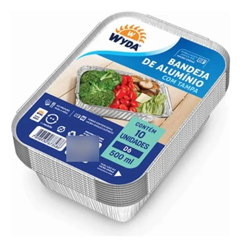 Bandeja D-6 500 Ml (122X162) C/10 Wyda