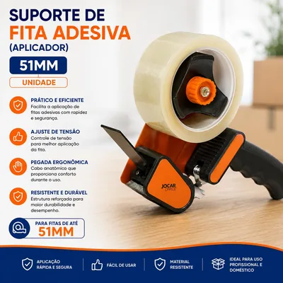 Suporte de Fita Adesiva (aplicador) 51MM Un (82845)