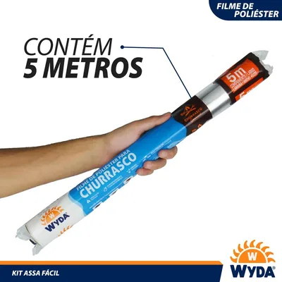 Assa Rapido Churrasco Wyda 45 Cm X 5 Mt. Un