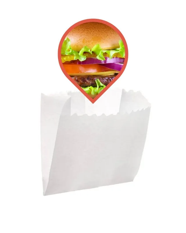 Saco Mono Branco Hamburgao 2 (13,5X13,5) 30 Gr. C/100