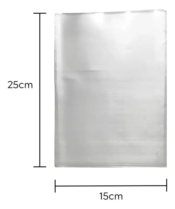 Saco Plastico 15X25X06 C/1KG