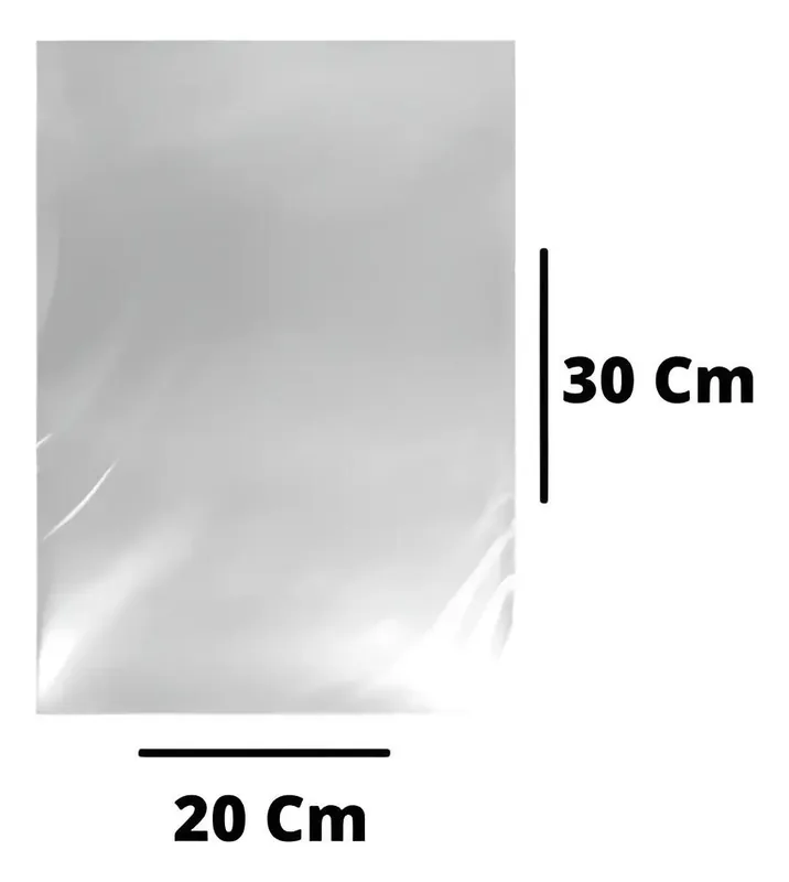 Saco Plastico 20X30X06 C/1KG