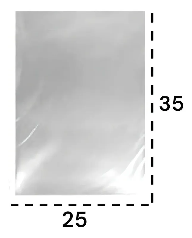Saco Plastico 25X35X06 C/1KG