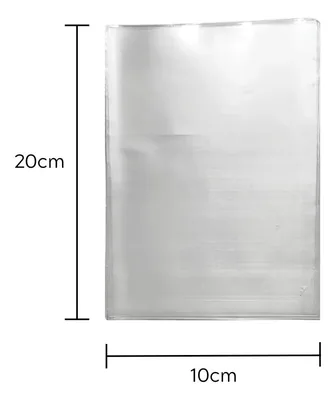 Saco POLIPROP.10X20X0,6 (embalado) C/200GR