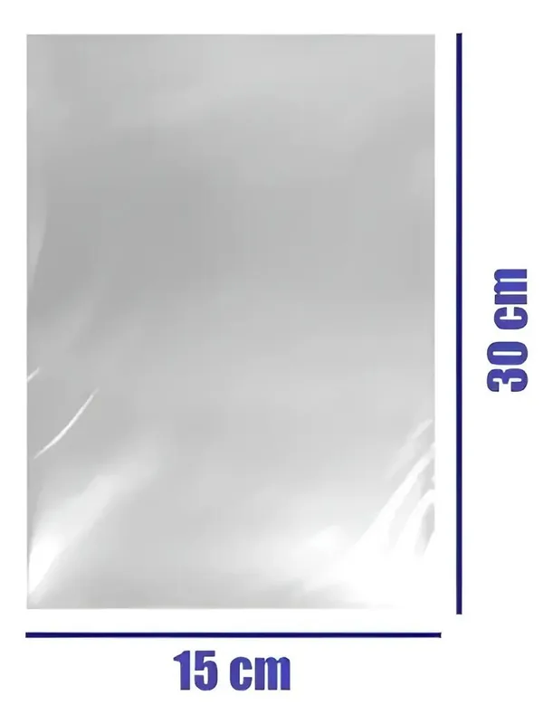 Saco Poliprop. 15X30X0,6 C/1KG