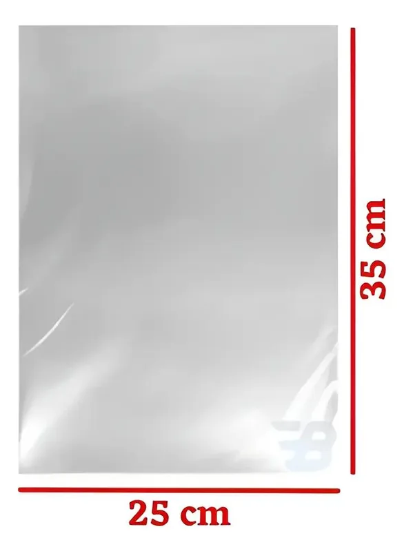 Saco Poliprop. 25X35X0,6 C/1KG