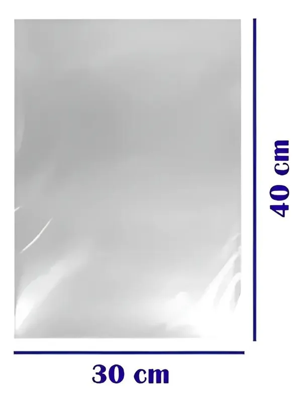 Saco Poliprop. 30X40X0,6 C/1KG