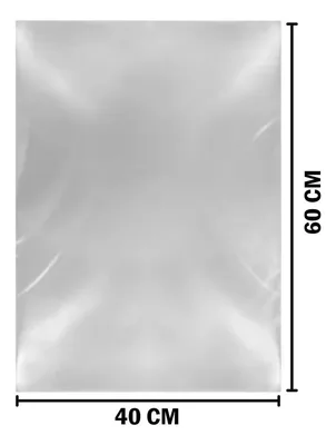 Saco Poliprop. 40X60X0,6 C/1KG