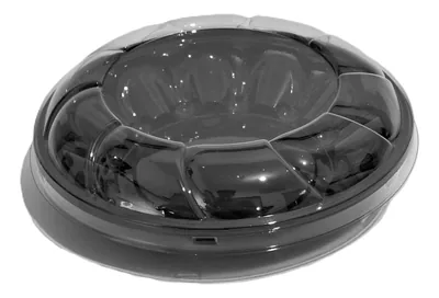 Emb. GA-25I (saladeira Ideal 500ML Preta) C/10