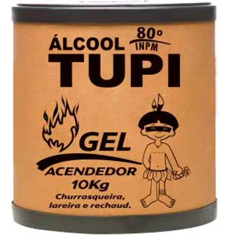 Alcool Gel Acend. 80 Inpm Barrica C/10 Kg