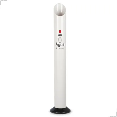 Suporte Pvc Lixo Copos Agua Premisse Branco (34026701)