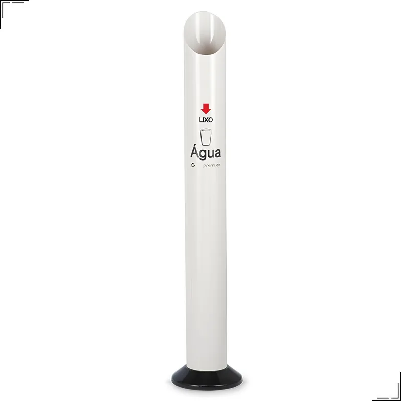 Suporte Pvc Lixo Copos Agua Premisse Branco (34026701)