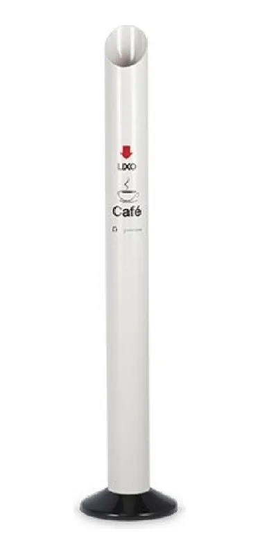 Suporte Pvc Lixo Copos Cafe Premisse Branco (34026801)